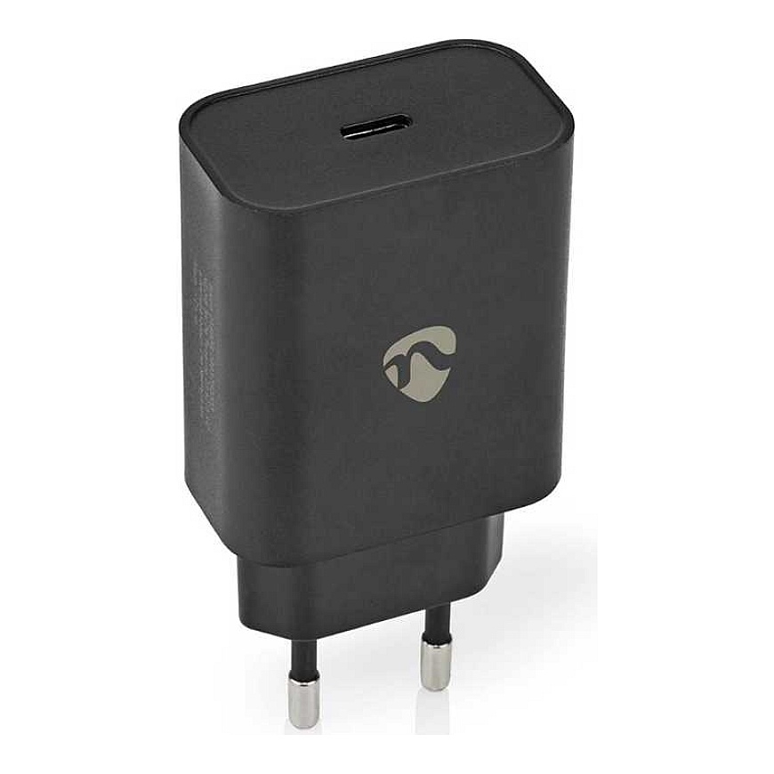 Nedis Network Charger 32 W Fast Charging Function 1.5 2.0 2 - Number of Outputs: 1, USB-C™, Automatic Voltage Selection – 3