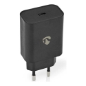 Nedis Network Charger 32 W Fast Charging Function 1.5 2.0 2 - Number of Outputs: 1, USB-C™, Automatic Voltage Selection Nedis Network Charger 32 W Fast Charging Function 1.5 2.0 2 - Number of Outputs: 1, USB-C™, Automatic Voltage Selection