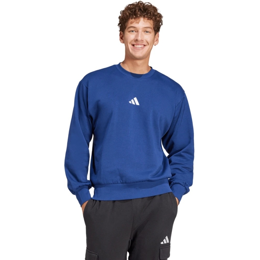 Meeste pluus adidas Essentials Feelcozy sinine JE3792 (S)