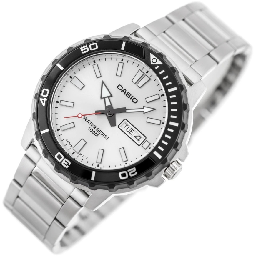 Vīriešu pulkstenis Casio kolekcija MTD-125D-7A + kastīte – 5