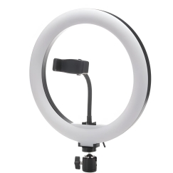 RTO Ring Lamp LED Selfie Ring Statiiv, kaugjuhtimispult + telefonihoidik 210cm