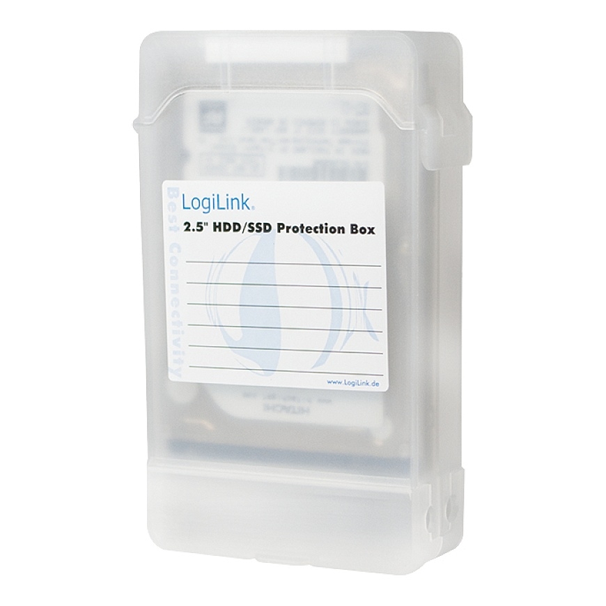 LogiLink UA0277 saugojimo diskų dėklas Permatomas – 3