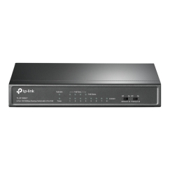 TP-Link TL-SF1008LP tinklo komutatorius Ne-valdomas Fast Ethernet (10/100) Maitinimas per Eternetą (PoE) Juoda