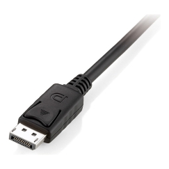 Equip 119339 DisplayPort kabelis 10 m Melns