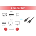 Equip 119339 DisplayPort-kaapeli 10 m musta Equip 119339 DisplayPort-kaapeli 10 m musta