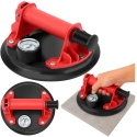 Lean Vacuum Suction Cup for Tiles, Glaze, and Glass with Pressure Gauge 20 cm