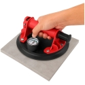 Lean Vacuum Suction Cup for Tiles, Glaze, and Glass with Pressure Gauge 20 cm