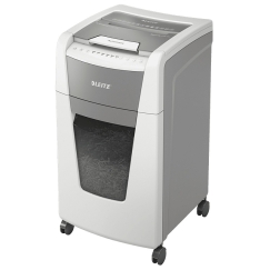 Leitz 80150000 papīra smalcinātājs Krusteniskā smalcināšana 55 dB 22 cm Pelēks, Balts