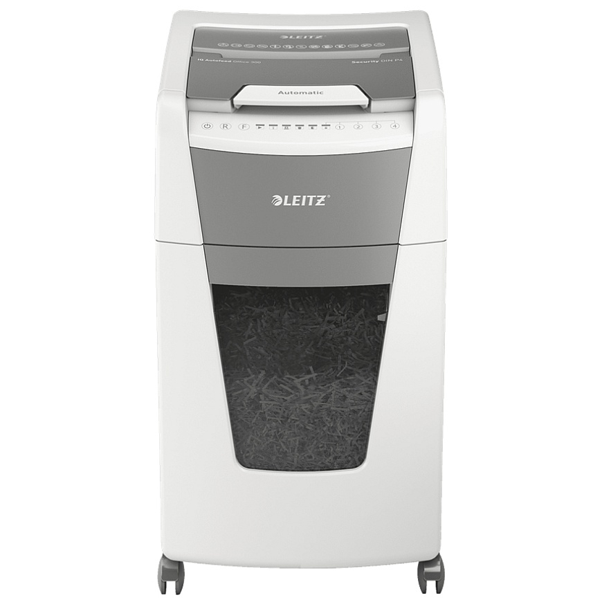 Leitz 80150000 papīra smalcinātājs Krusteniskā smalcināšana 55 dB 22 cm Pelēks, Balts – 2