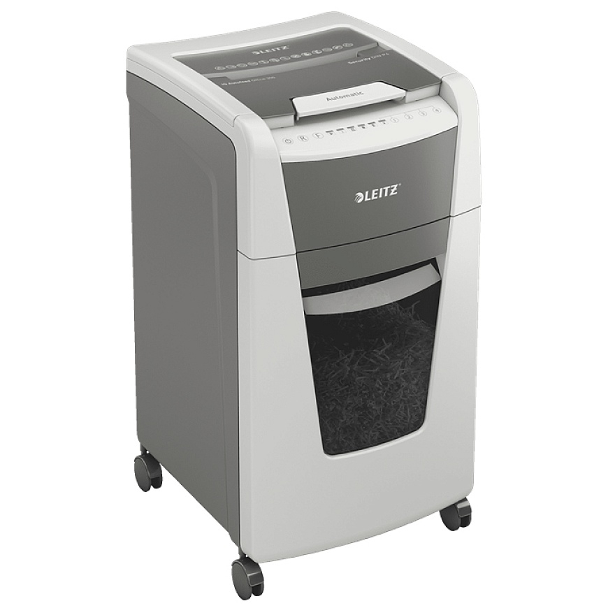Leitz 80150000 papīra smalcinātājs Krusteniskā smalcināšana 55 dB 22 cm Pelēks, Balts – 3
