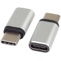 Адаптер «PremiumCord» USB-C разъём - USB-C штекер, серебристый Адаптер «PremiumCord» USB-C разъём - USB-C штекер, серебристый