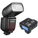 Camera Flash Kit - Godox Speedlite TT685 II, Guide Number 60, TTL, Black Camera Flash Kit - Godox Speedlite TT685 II, Guide Number 60, TTL, Black