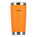 Termoss - Humanas Fluo 600 ml Nerūsējošais Tērauds Ūdensizturīgs Oranžs Termoss - Humanas Fluo 600 ml Nerūsējošais Tērauds Ūdensizturīgs Oranžs