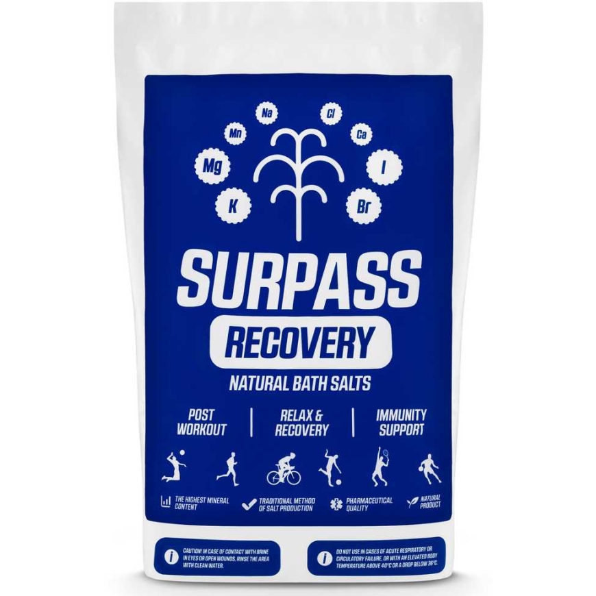 Surpass Recovery Luonnollinen Kylpysuola 1kg – 5