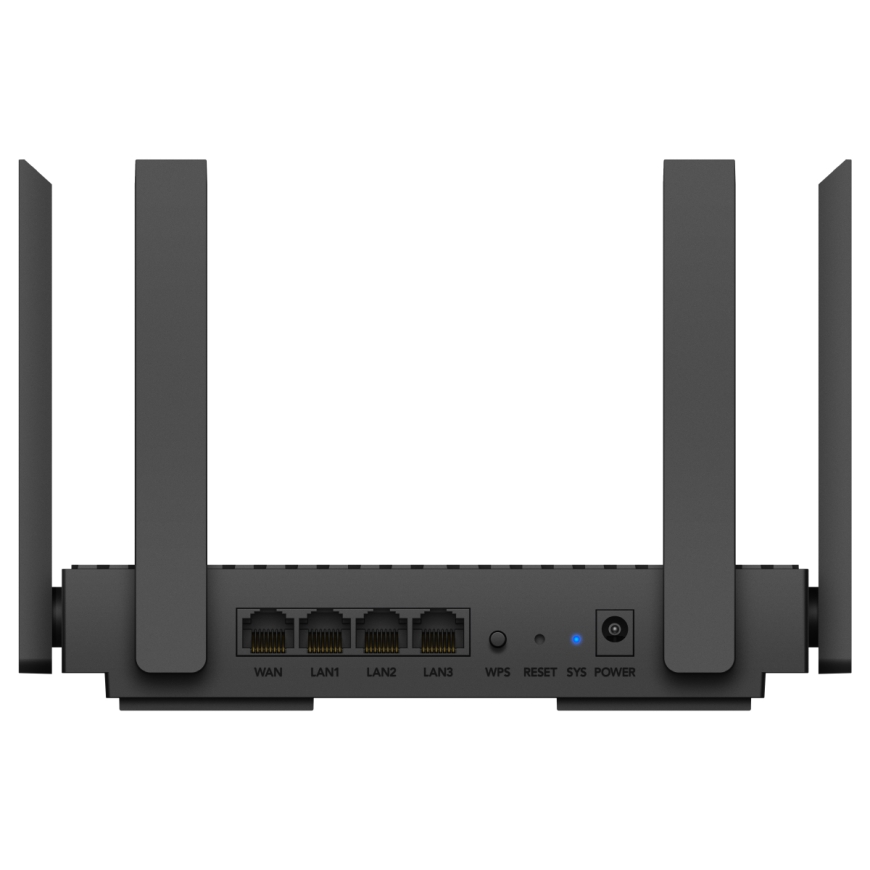 Cudy WR1500 wireless router Gigabit Ethernet Dual-band (2.4 GHz / 5 GHz) Black – 4