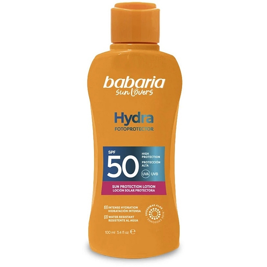 Babaria Sol Hydra Protector Solar Aloe SPF50, 100 ml