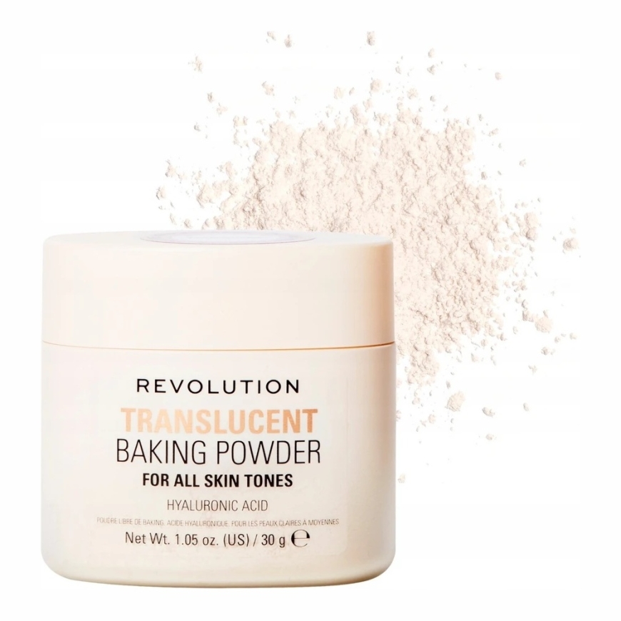 „Makeup Revolution“ cepamā putra, brīva, nostiprināšanas, caurspīdīga putra, 30 g – 2