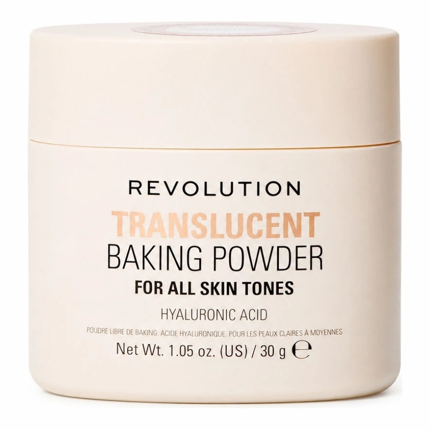 Makeup Revolution Setting Powder, Loose, Fixing, Translucent, 30 g – 3