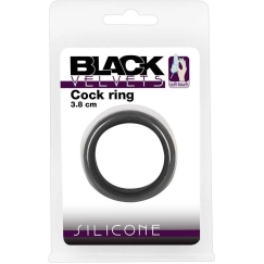 Musta Velvets Cock Ring 3,8 cm
