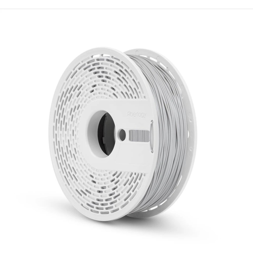 3D plastic PET-G matte (Matte) gray 1.75mm 0.85kg Fiberlogy – 3