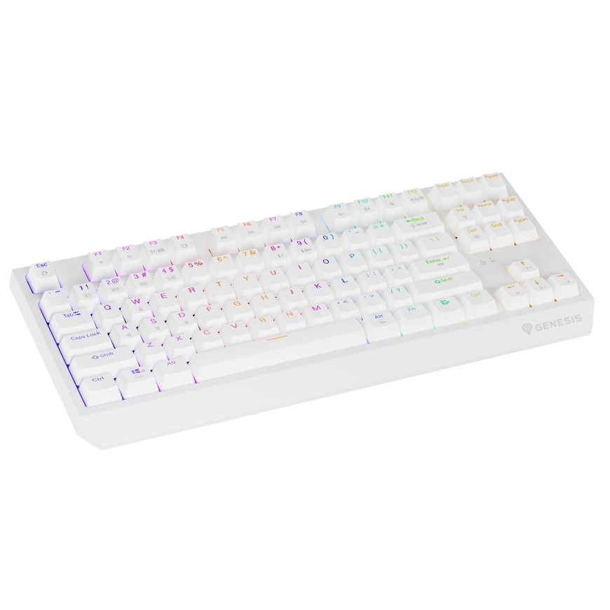 GENESIS Thor 230 TKL White Wireless Outemu Red – 3