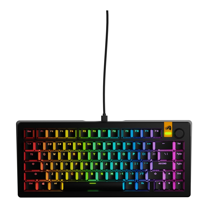 Glorious PC Gaming Race GMMK 3 HE Prebuilt klaviatuur Mängimine USB QWERTY Ameerika inglise keel Must – 3