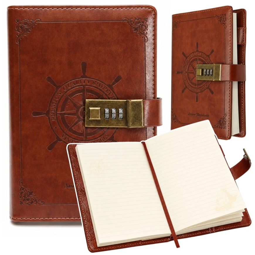 Lean A5 Notebook with Combination Lock – 2