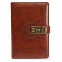 Lean A5 Notebook with Combination Lock