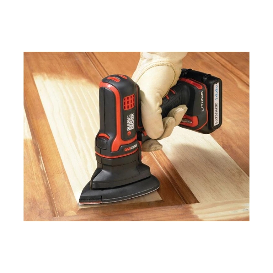 Black & Decker "MULTIEVO" Orbital Sander Head Black & Decker [MTSA2-XJ] – 3