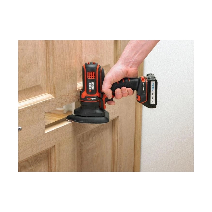 Black & Decker "MULTIEVO" Orbital Sander Head Black & Decker [MTSA2-XJ] – 4