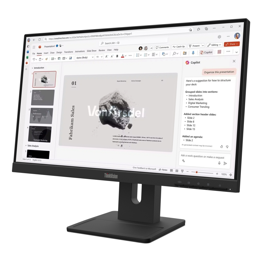 Lenovo ThinkVision E22-40 Monitor – 3