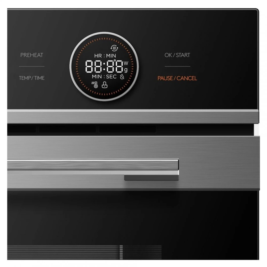 Built-in oven 72L with self-cleaning function, HBO-M7210GCDRC-GIX HEINNER – 2