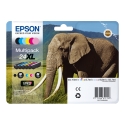 Epson Elephant Singlepack Cyan 24XL Claria Photo HD Ink