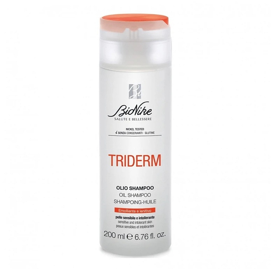 BioNike Triderm Juuste Šampoon Rahustav & Pehmendav, 200 ml