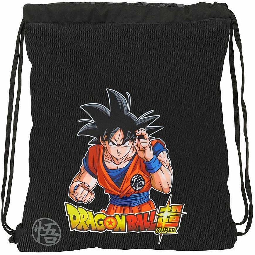 Safta Backpack with Drawstrings Dragon Ball Combat Black 35 x 40 x 1 cm