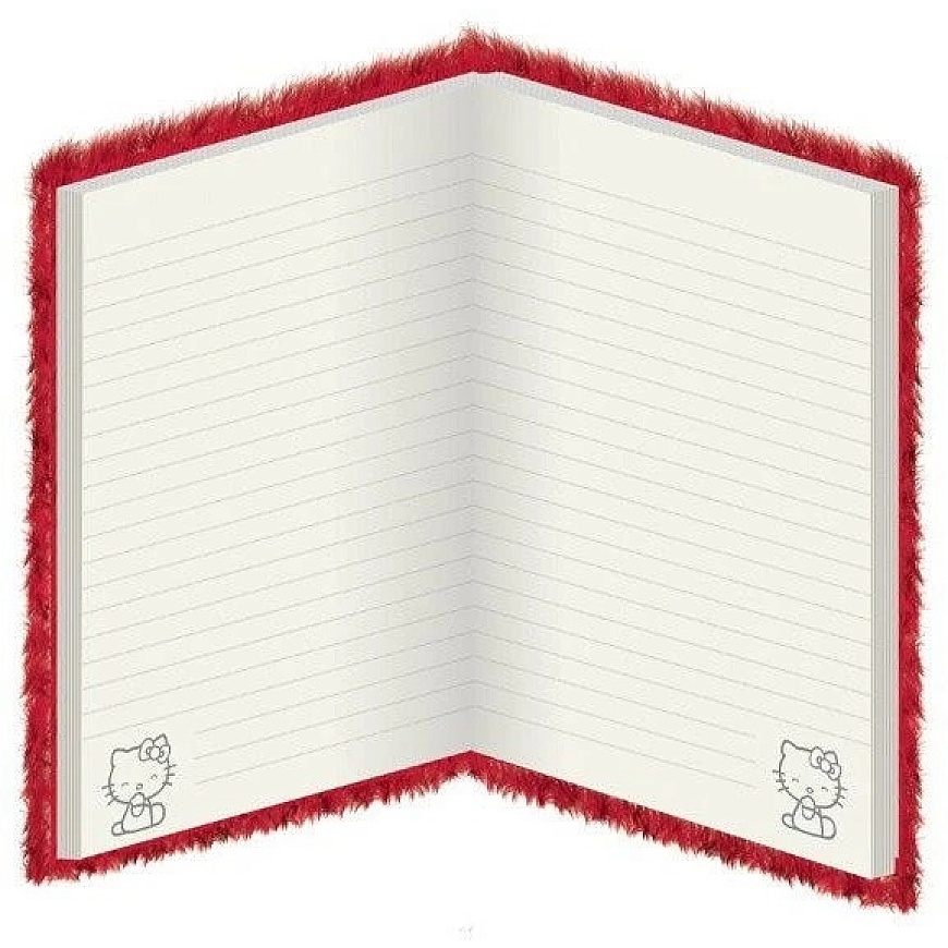 Pyramid ABYstyle "Hello Kitty" (Apple) – plush notebook – 3