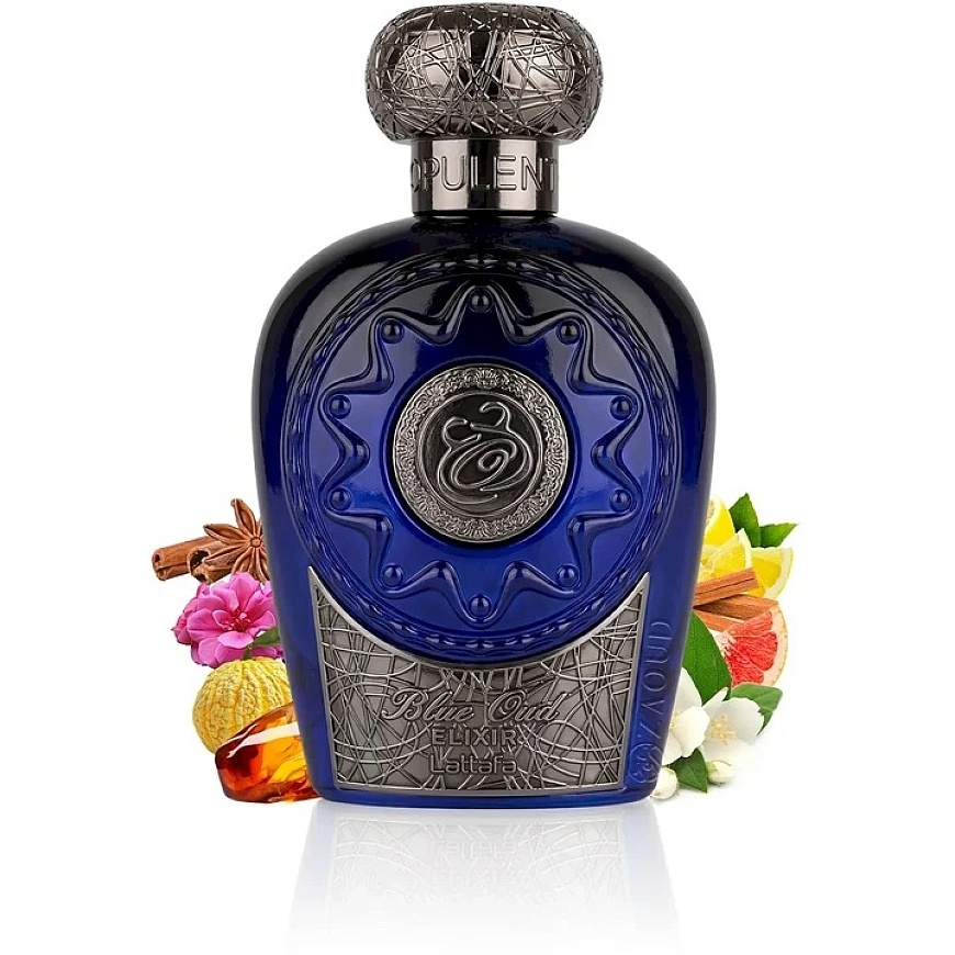 Lattafa Mėlyna Oud Elixir EDP unisex perfumed water, 100 ml – 2