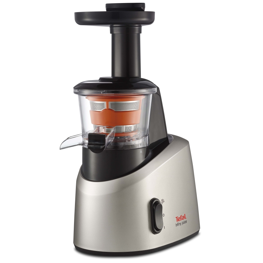 Tefal Infiny Juice ZC255B Slow juicer 200 W Grey, Silver – 2