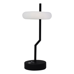 Techly I-LAMP-TABLE2 настольная лампа Незаменяемая лампочка(и) 2 W LED Черный, Белый
