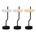 Techly I-LAMP-TABLE2 celtniecības naža asmens Nenomaināmas spuldzes 2 W LED Melns, Balts