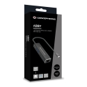 Conceptronic ABBY14B dokstacija Vadu USB 3.2 Gen 1 (3.1 Gen 1) Type-C Pelēks
