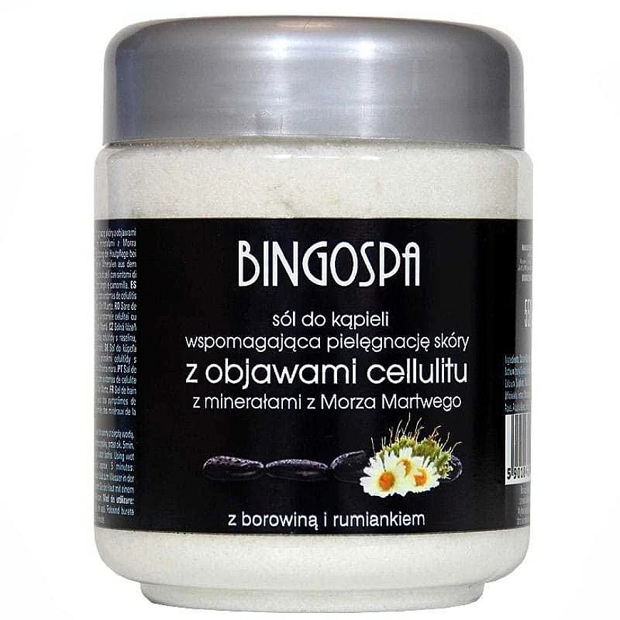 Bingospa anticeliulītu veidojo vannas sāls ar