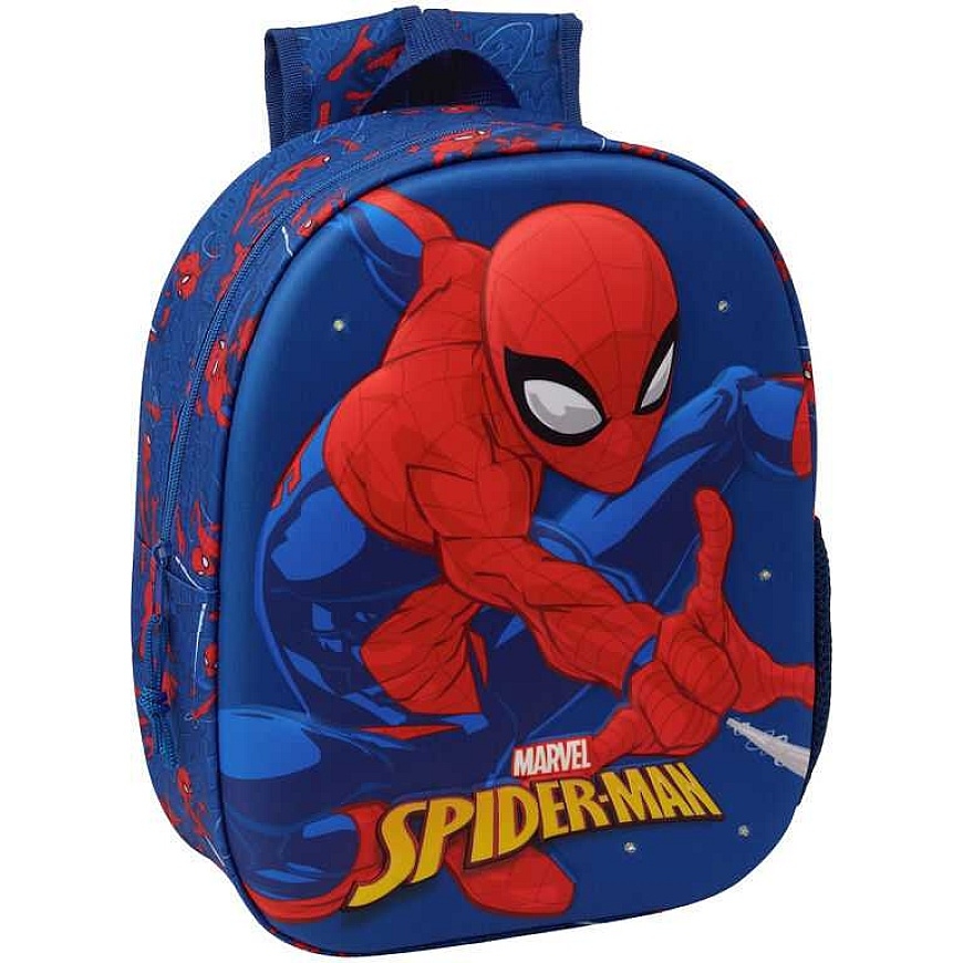Рюкзак Safta Marvel Spiderman LED 3D, 33 см
