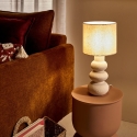 Atmosphera Ceramic Alitha Table Lamp, Ø 20 x 42 cm Atmosphera Ceramic Alitha Table Lamp, Ø 20 x 42 cm