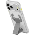 Dēklis Skinarma Helio CE Grip Stand, paredzēts iPhone 18 Pro / 17 Pro, caurspīdīgs