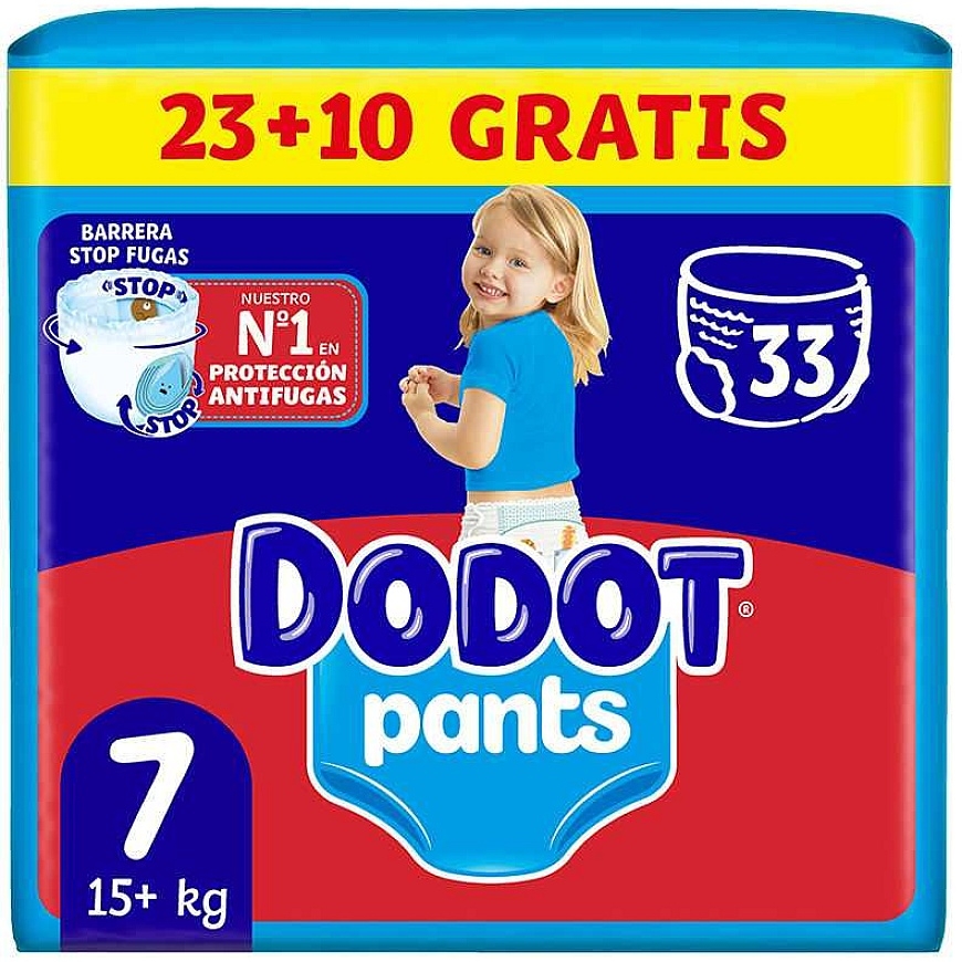 DODOT PANTS autiņbiksītes, izmērs 7 +17