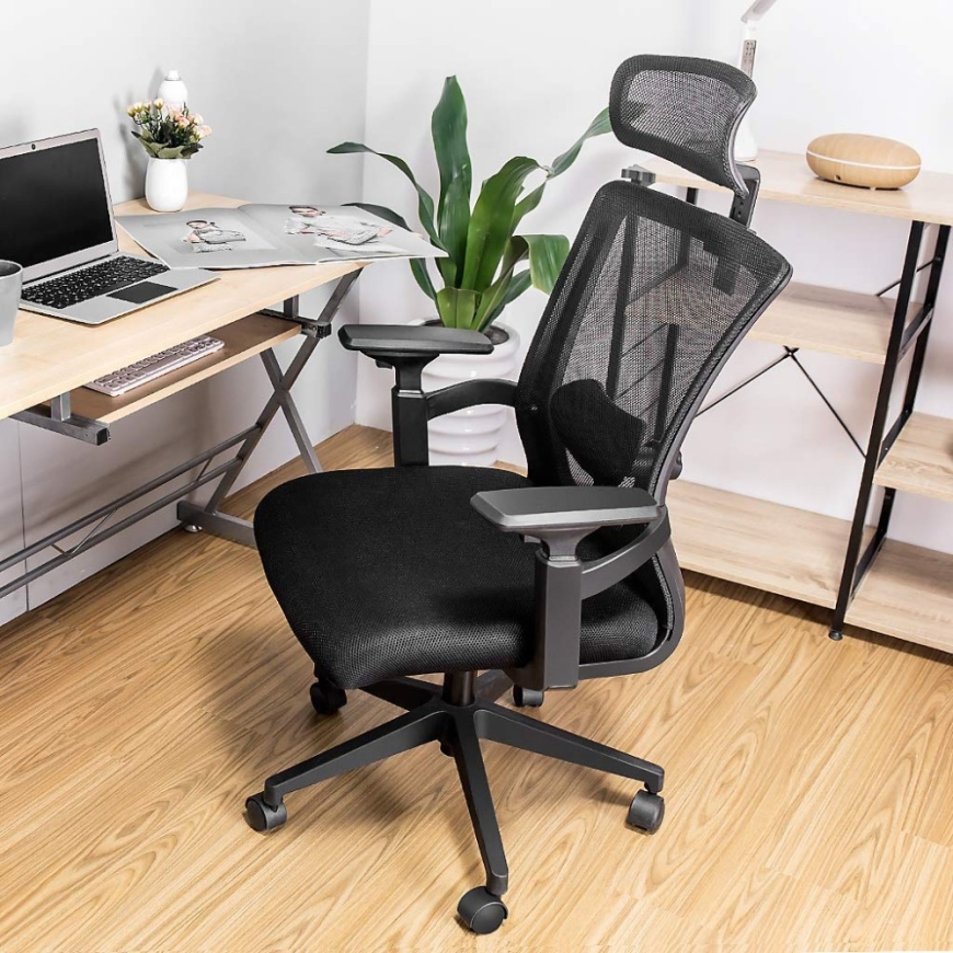 Techly ICA-CT MC016 office/computer chair Padded seat Mesh backrest – 4