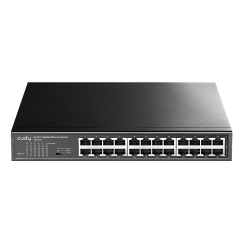 Cudy GS1024 tinklo komutatorius Ne-valdomas Gigabit Ethernet (10/100/1000) Juoda