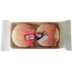 Tomino Boscaiolo Baking Cheese CASEFICIO LONGO, with smoked ham, PDO, 2 pieces, 195 g