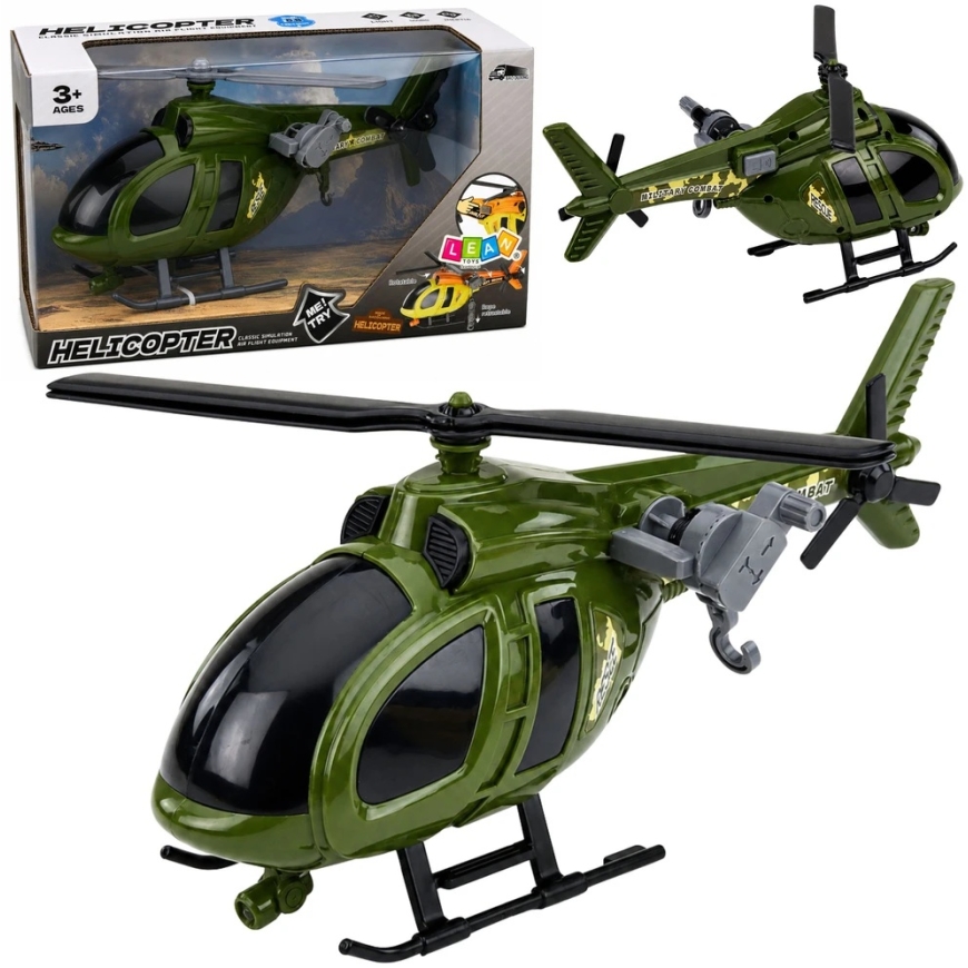 Helikopter Helikopters karavīru transporta helikopters zaļš